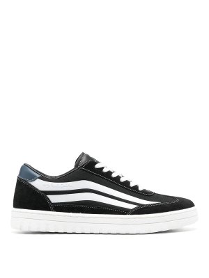 PAUL SMITH: trainers - Side-stripe lace-up sneakers