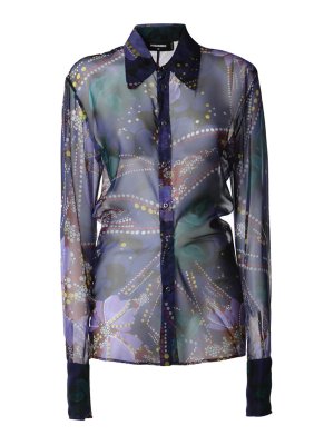 DSQUARED2: shirts - Chiffon shirt