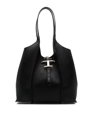 Jil Sander Bow detailed leather bag - Black | J08WD0027P4846001