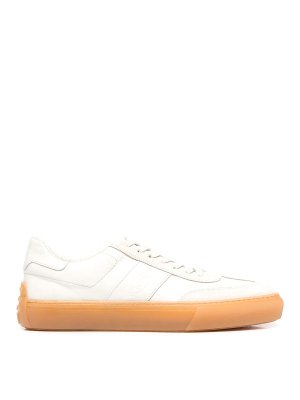 TOD'S: Chaussures de sport - Baskets - Blanc