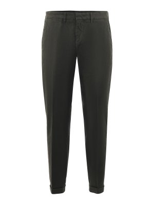 FAY: casual trousers - Stretch cotton pants