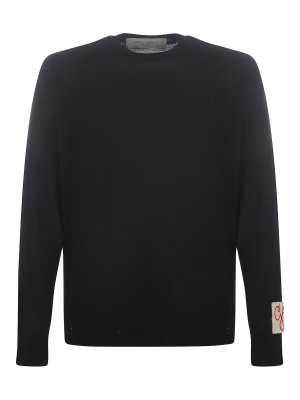 GOLDEN GOOSE: crew necks - Virgin wool crewneck pull
