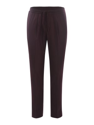 MANUEL RITZ : casual trousers - Virgin wool pants