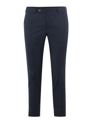 PT TORINO: Tailored & Formal trousers - Prince of Wales wool blend trousers