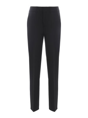 DONDUP: Pantalons casual - Pantalons Décontractés - Noir