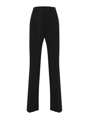DSQUARED2: Tailored & Formal trousers - Wool blend high rise trousers