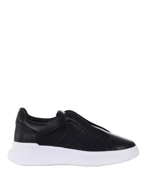 HOGAN: trainers - Leather slip-ons