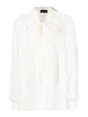 EMPORIO ARMANI: Blusas - Blusa - Blanco