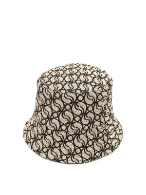 ハット Van Palma AUSTIN W/LIVY GOLD CHAIN (AUSTIN BLACK WHITE) Van Palma Austin W/Livy Gold Chain Accessories – BALTINI
