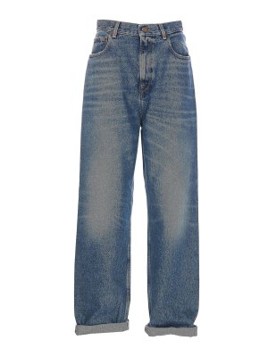 Golden Goose Glitter oversized jeans - Light Wash | G28WP005A8