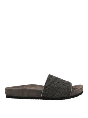 BRUNELLO CUCINELLI: Sandalias - Sandalias - Negro
