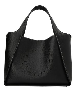 STELLA McCARTNEY: totes bags - Grainy mat handbag