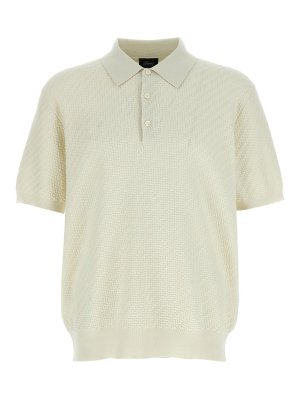 BRIONI: polo shirts - Knit polo shirt