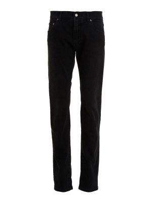DOLCE & GABBANA: Straight Leg Jeans - Straight Leg Jeans - Schwarz
