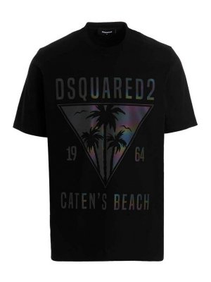 DSQUARED2: T-shirts - T-Shirt - D2 Caten