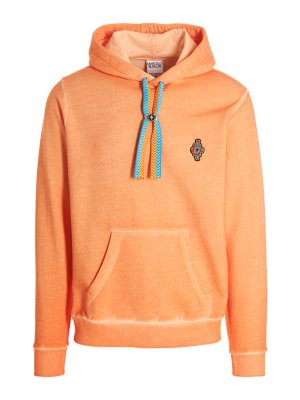 M.S.G.M. Logo print tie dye sweatshirt by burro studio