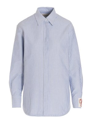 GOLDEN GOOSE: Hemden - Hemd - Hellblau