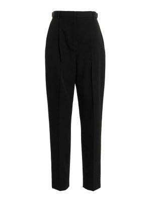 パンツ PINKO Woman Pants Black 101987A187 Z98 PINKO Women Pants side Stripe Straight Leg Tuxedo Pants Sz 8