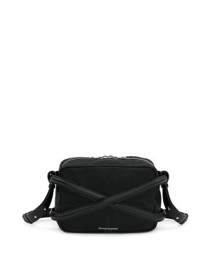 ALEXANDER MCQUEEN: cross body bags - Small bag with front crossover