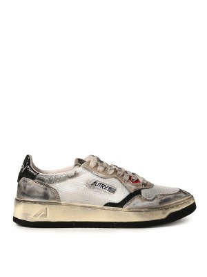 AUTRY: trainers - Crepe leather and logo sneakers