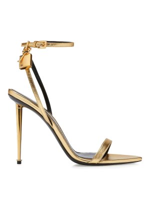 TOM FORD: sandals - High heeled sandals with charm strap