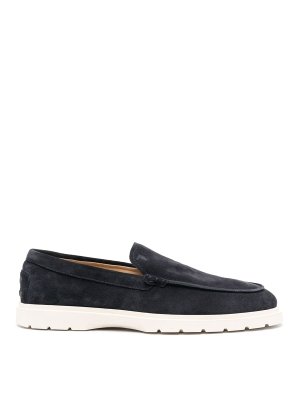 TOD'S: Loafers & Slippers - Leather slippers with rubber sole