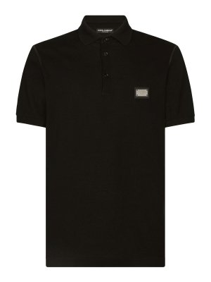 DOLCE & GABBANA: Polos  - Polo - Noir