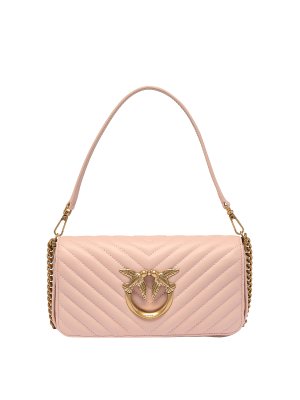 Pinko: shoulder bags - Bag with hardware and detachable handle