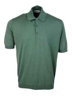 JOHN SMEDLEY: Polos  - Polo - Vert