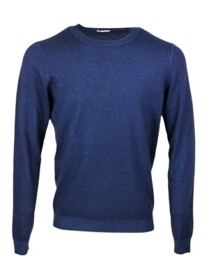MALO: Pull col rond - Pull Col Rond - Bleu