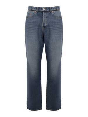 Straight leg jeans Amish - James denim jeans - 010D4861813999 | thebs.com