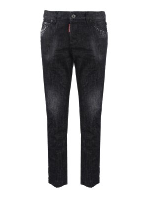 Pinko Sabrina 1 cropped skinny jeans - Black | 1J10ABY5PWZ99