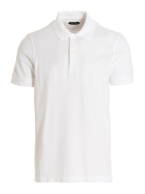 TOM FORD: Polos  - Polo - Blanc