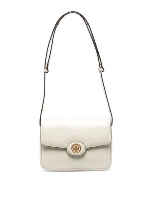 TORY BURCH: cross body bags - Robinson convertible shoulder strap with logo