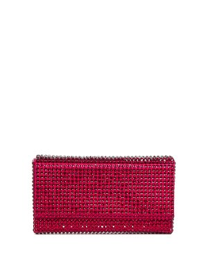 AMINA MUADDI: clutches - All over motif clutch