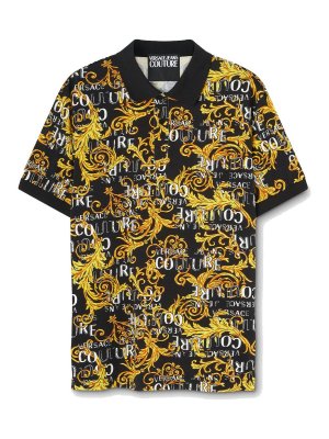 Versace Jeans Couture: polo shirts - Baroque polo