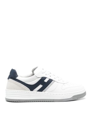 HOGAN: trainers - Logo-patch low-top sneakers