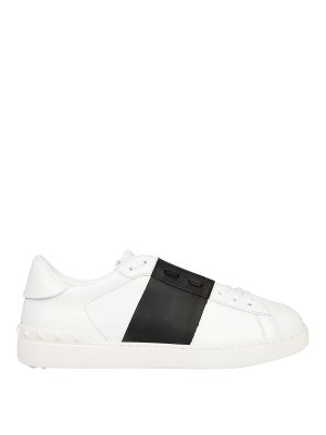 VALENTINO GARAVANI: trainers - Leather sneakers