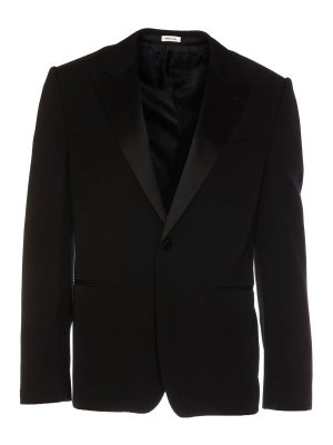 アウターその他 DSQUARED2 Woman Blazer Black S75BN0883S78136 900 Dsquared2 Zipped hip wool blazer - Black - Men