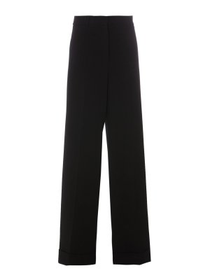 MOSCHINO: casual trousers - Wide leg casual trousers