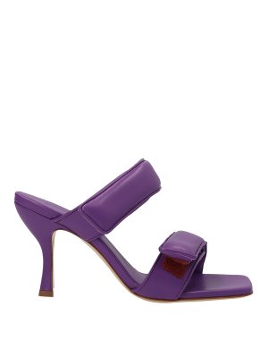 サンダル・ミュール GIA BORGHINI Women Sandals PERNI034121 Grey Gia Borghini Perni touch- strap fastened sandals | PERNI034121