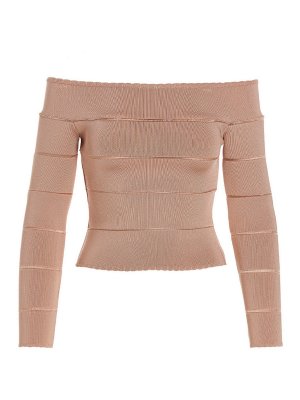ALEXANDRE VAUTHIER: Tops y camisetas sin mangas - Top - Rosado
