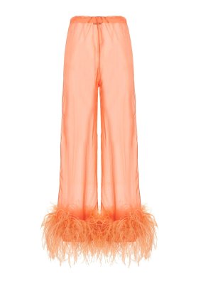 OSÉREE: カジュアルトラウザー - カジュアルパンツ - ピンク