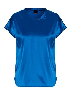 Pinko: Blouses - Chemise - Bleu Clair