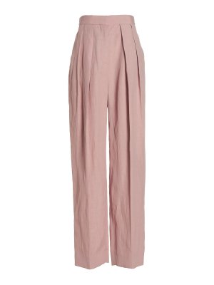 STELLA McCARTNEY: casual trousers - Pants with front pleats viscose