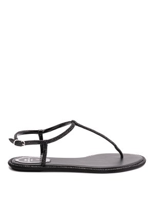 RENE CAOVILLA: sandali - Sandali piatti Diana
