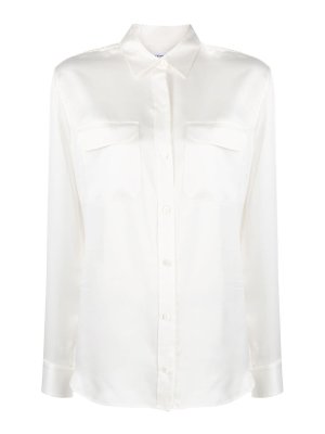Our Legacy Tuxedo shirt poplin - White - Women | W4222TAANTIQUE