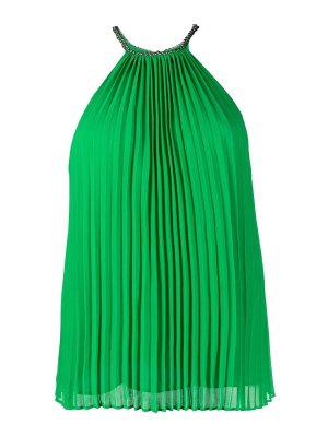 MICHAEL KORS: Tops & Tank tops - Ribbed top with chain detail