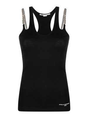 STELLA McCARTNEY: Tops & Tank tops - Falabella chain top with double straps
