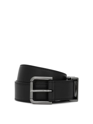 DOLCE & GABBANA: Cinturones - Cinturón - Negro